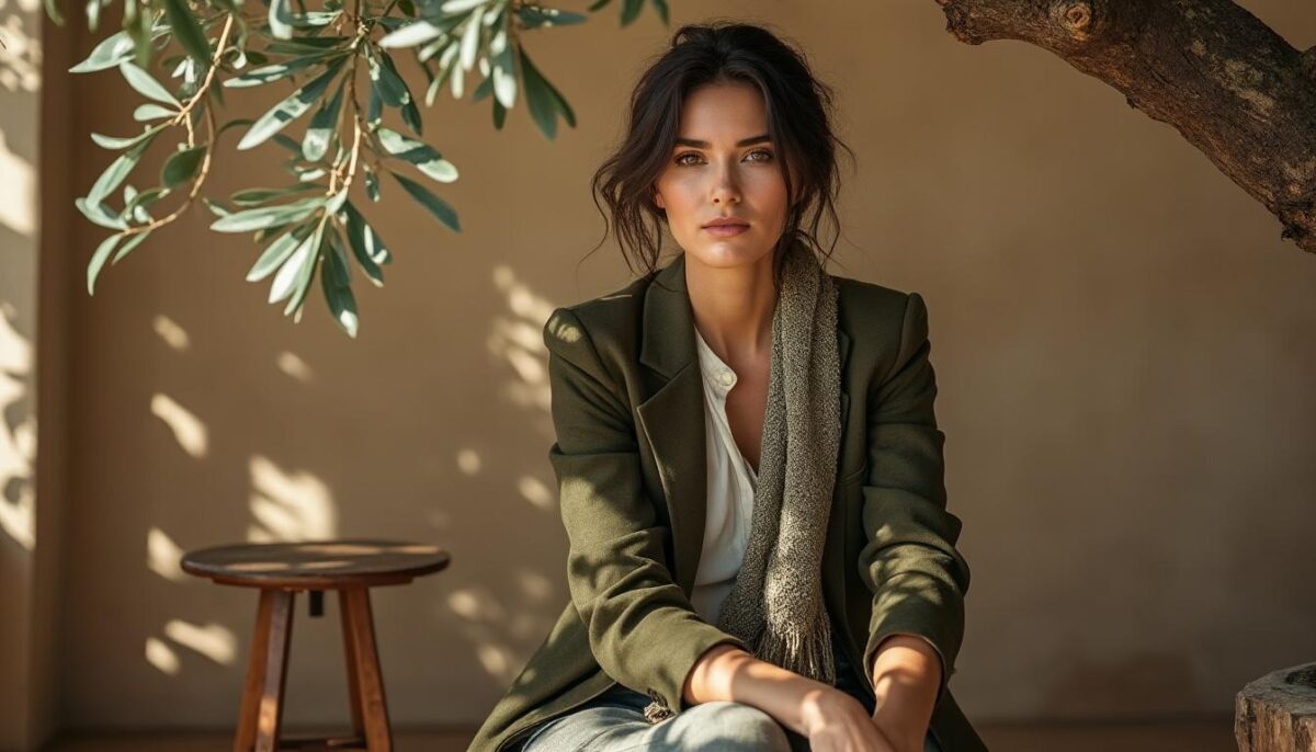 découvrez comment les couleurs olive peuvent refléter et renforcer un caractère unique et authentique.