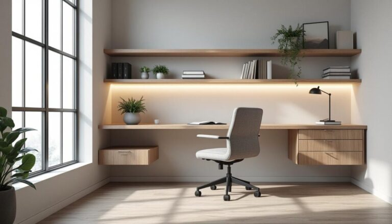 découvrez notre sélection de meubles discrets et fonctionnels, spécialement conçus pour optimiser l'espace de votre petit bureau tout en alliant design et praticité.